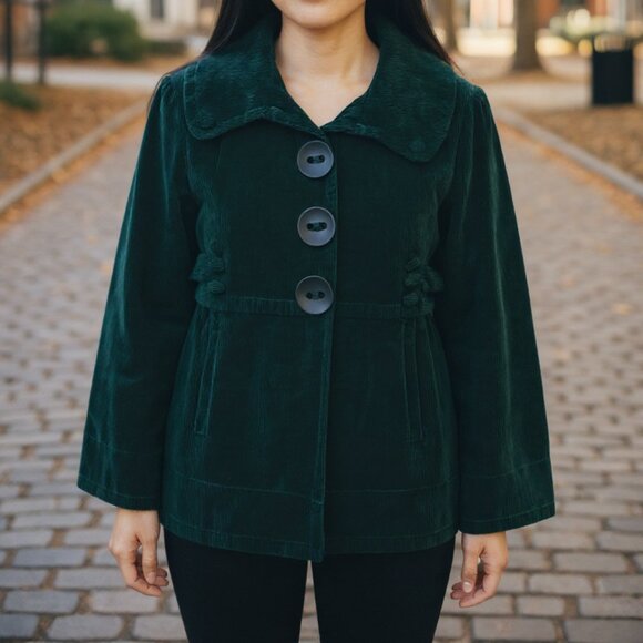 Marc Jacobs Jackets & Blazers - Marc Jacobs Dark Green Pea Coat